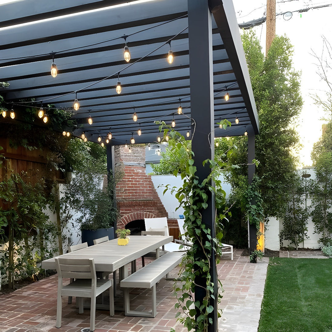 Drop Hang Festoon Lights | S14 Bulbs | Connectable & Dimmable