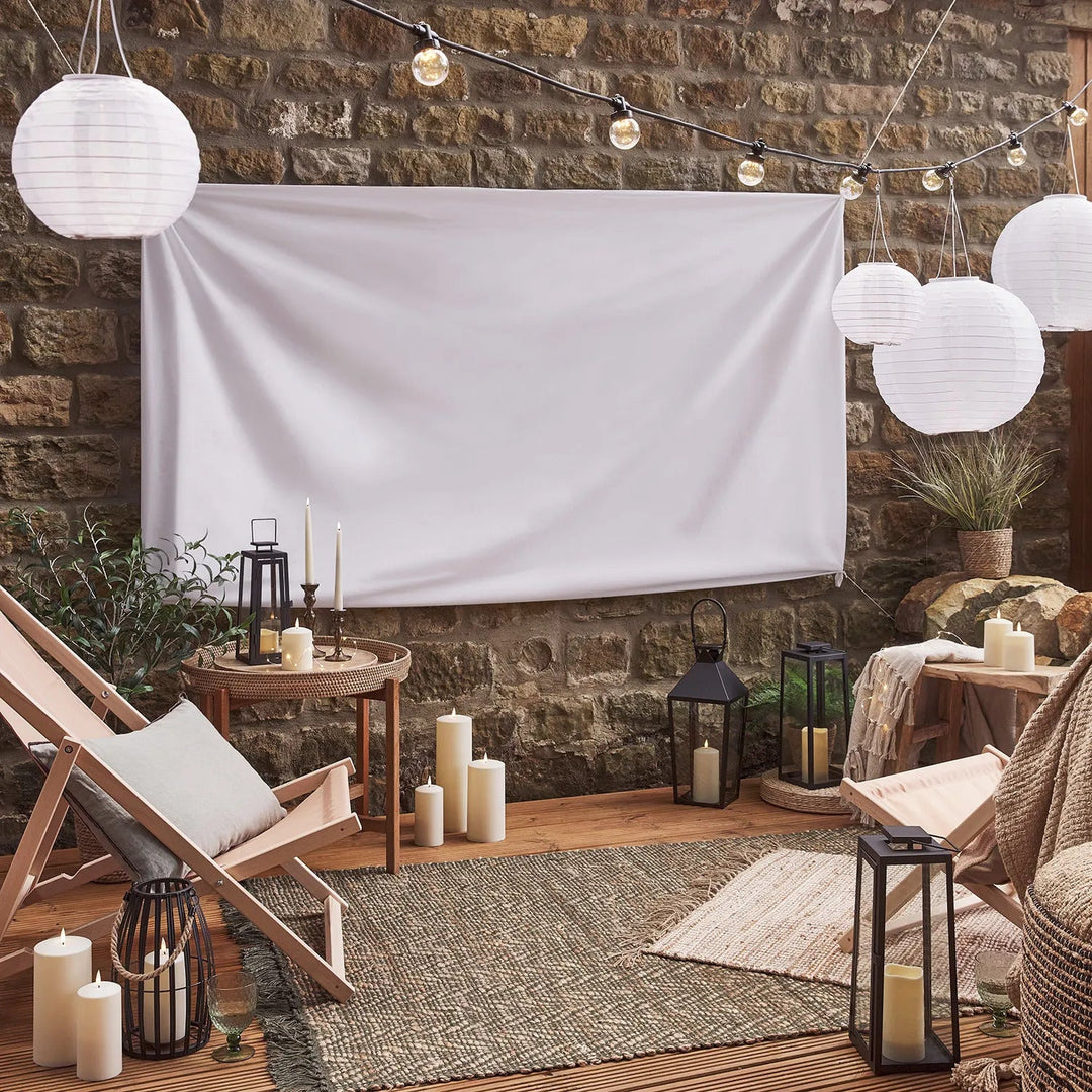 Create a Movie Night at Home with Solar Lighting