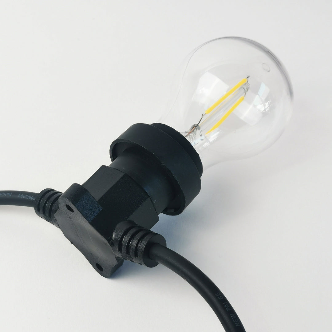 Festoon Lights | Flat Flush Mount Collection
