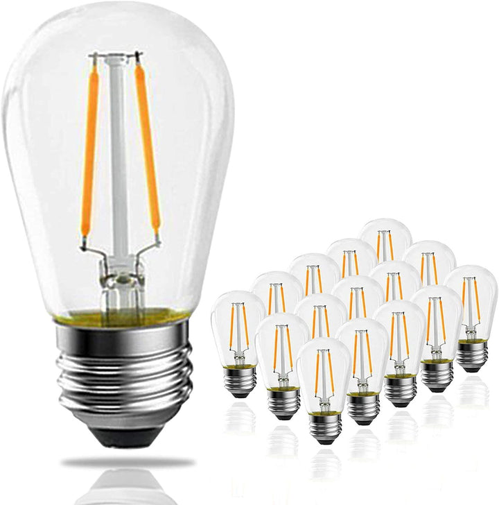 2w S14 Festoon Light Bulb