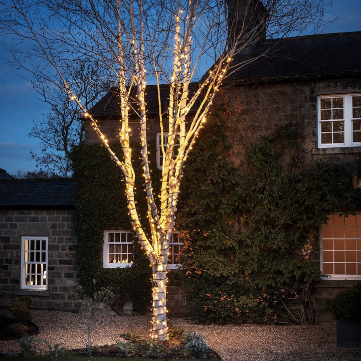 Outdoor Fairy Lights | 10m Black Rubber Cable Connectable | Pro Series