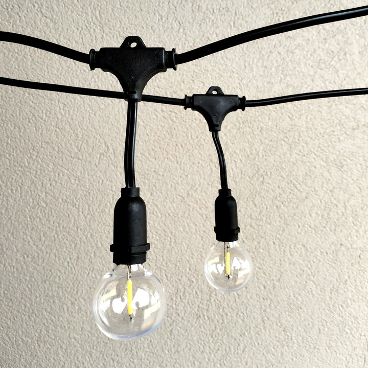 Drop Hang Festoon Lights | G40 Bulbs Bulbs | Connectable & Dimmable