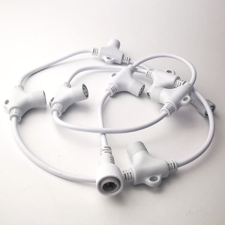 7 Ports Connector | String Lights | White