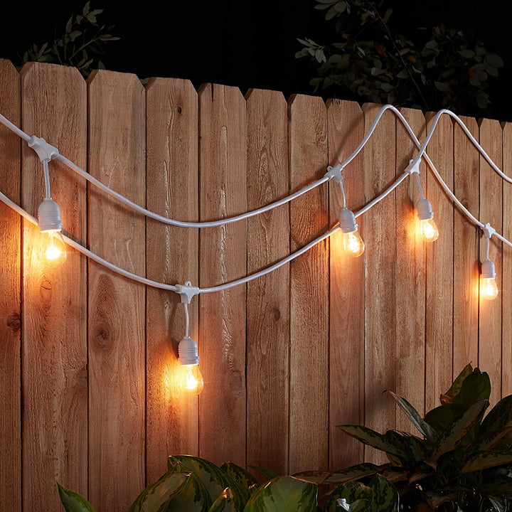 Drop Hang Festoon Lights | S14 Glass Bulbs | Connectable
